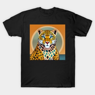 Leopard Painting T-Shirt